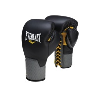 перчатки боксерские тренировочные everlast pro leather laced 14 унций