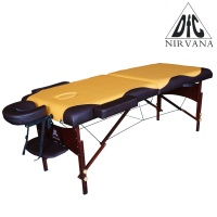 массажный стол dfc nirvana relax (горчичный/коричневый)