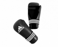 перчатки полуконтакт adidas semi contact gloves черные adibfc01