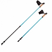 палки для скандинавской ходьбы rgx 2-секционные 85-135 см nws-14 голубой