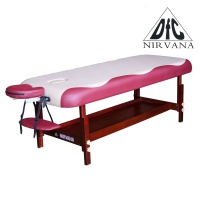 массажный стол dfc nirvana superior ts300 (бежевый/вишневый)