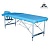 массажный стол dfc nirvana, elegant luxe, 186х70х4 см, алюм. ножки, цвет св.голубой (lt.blue)