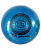 мяч для художественной гимнастики rgb-102, 19 см, синий, с блестками