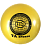 мяч для художественной гимнастики rgb-101, 19 см, желтый